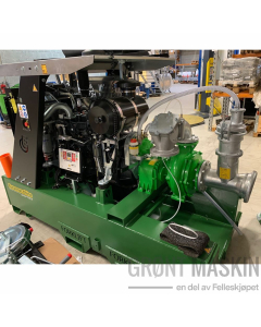 Euromacchine - dieselmotor drevet gyllepumpe