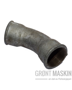 GALV AD 1/2 BEND 45 gr M TO MUFFER 1 1/4