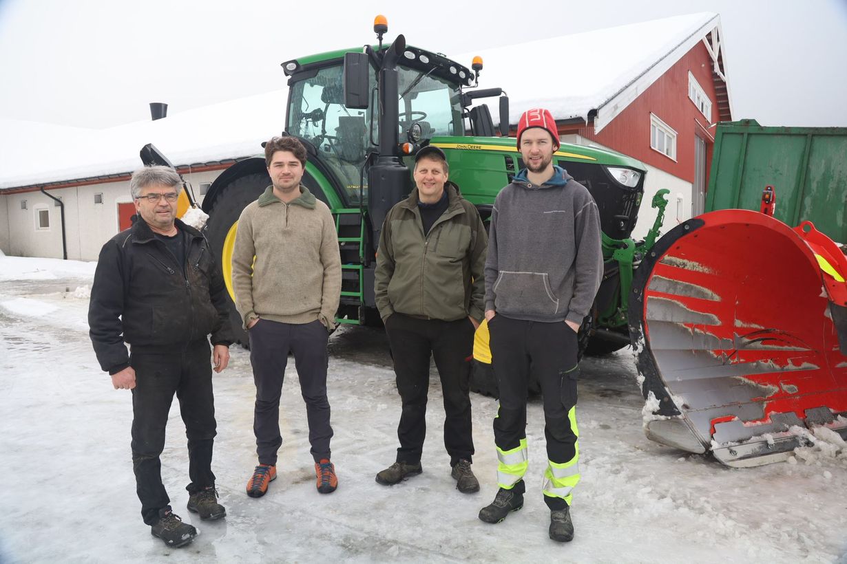 Ser frem til våronn med slepeslangeanlegg  